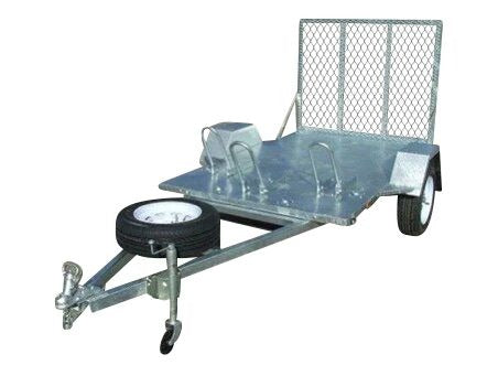 8x5 750kg Single Axle 3 Motorbikes