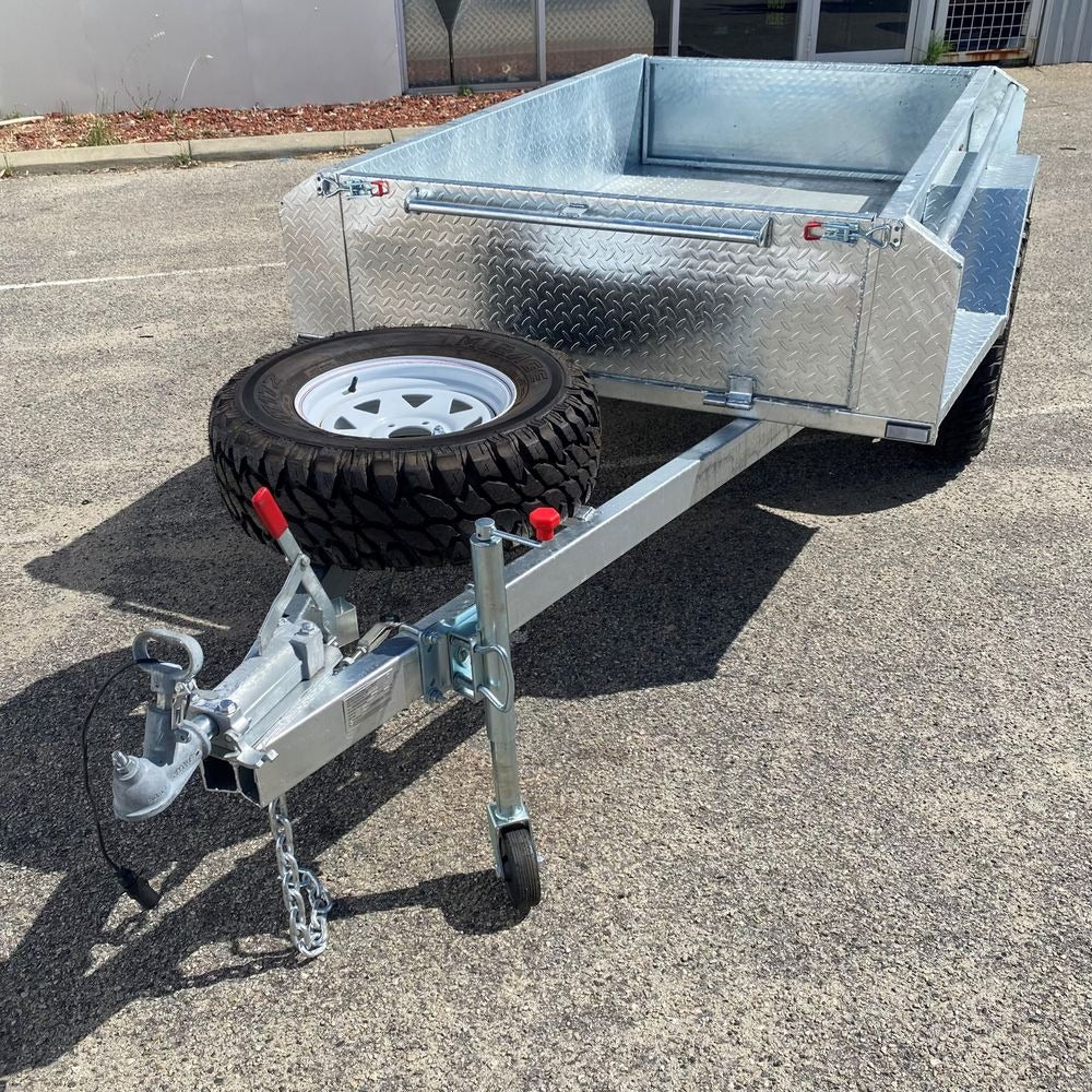 7x4 Offroad Ultra Heavy Duty Boxtop Trailer 1250kg