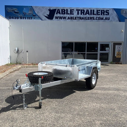 7x4 Offroad Ultra Heavy Duty Boxtop Trailer 1250kg