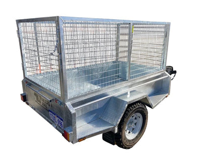 7x4 Ultra Heavy Duty Offroad Boxtop with Cage 1250kg