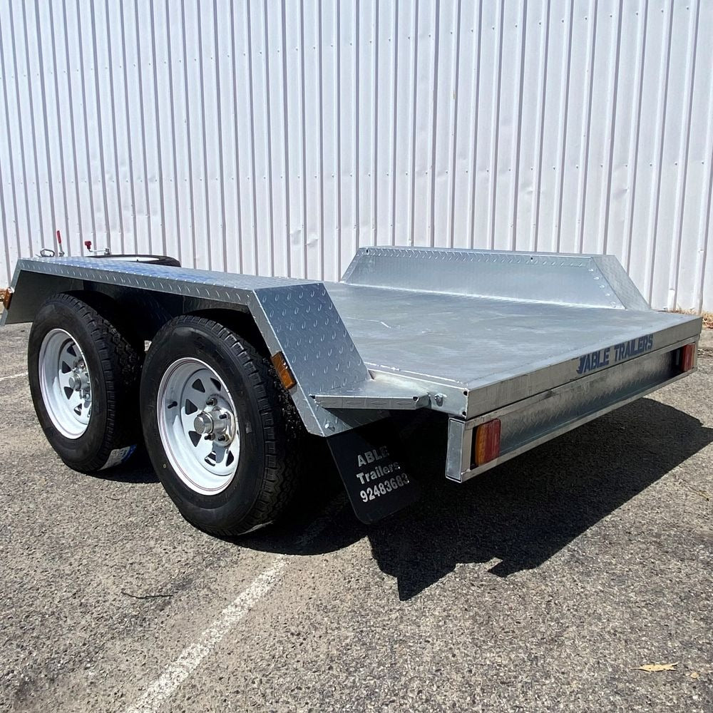 8x5 Well Deck Flatbed Trailer 2000kg