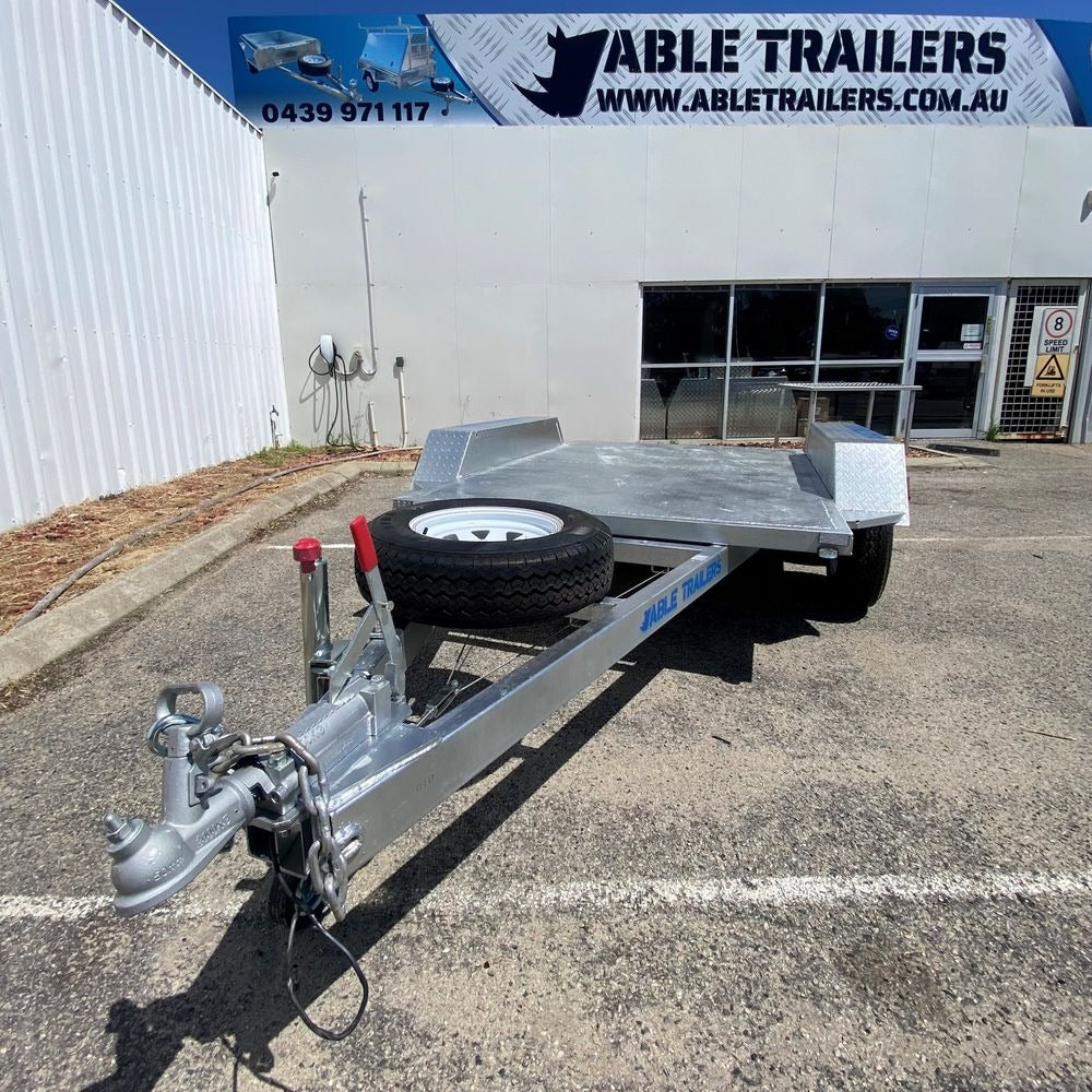 8x5 Well Deck Flatbed Trailer 2000kg