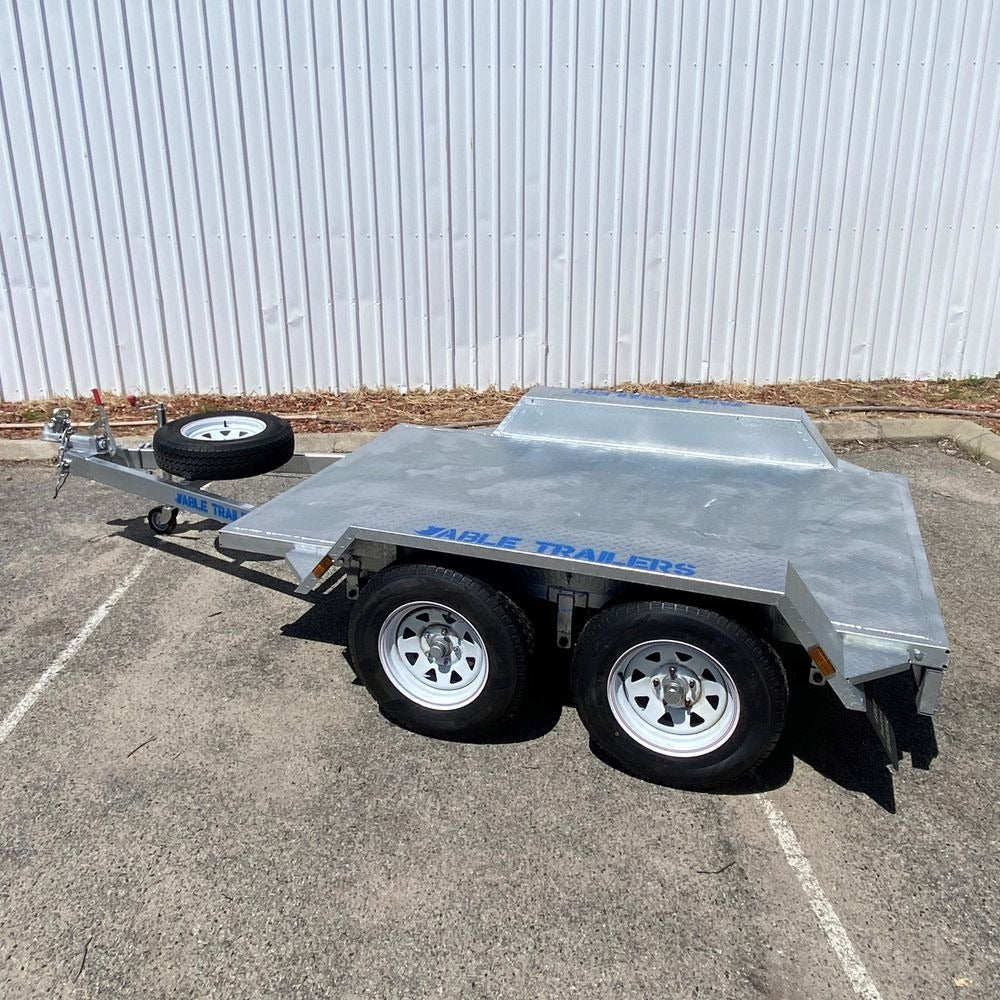 8x5 Well Deck Flatbed Trailer 2000kg