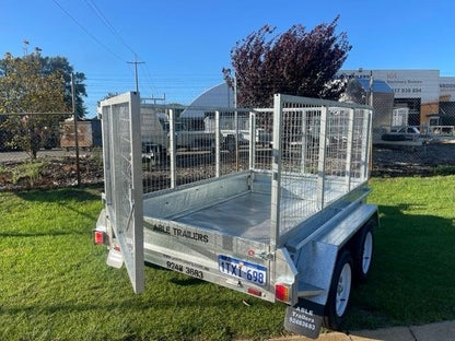 8x5 Standard Duty Boxtop with Cage 2000kg