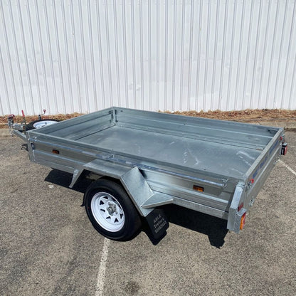 8x5 Standard Duty Box Trailer 750kg Single