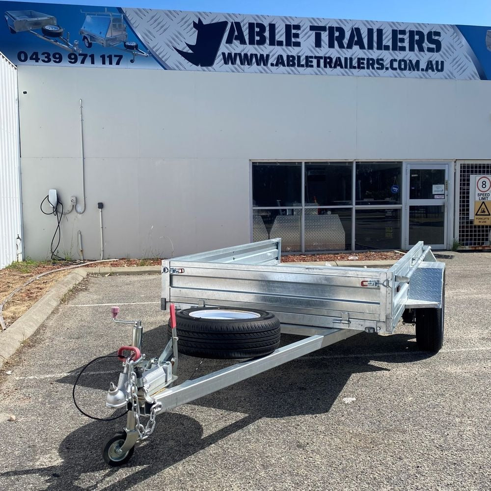 8x5 Standard Duty Box Trailer 750kg Single