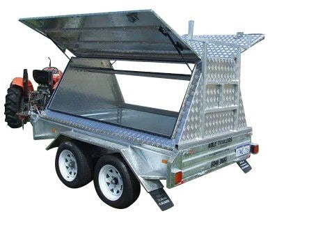 8x5 Standard Duty Tradie Top Trailer 2000kg TA