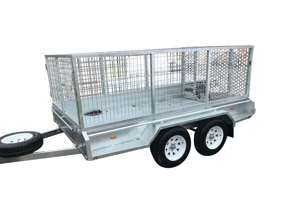 8x5 Ultra Heavy Duty Boxtop with Cage 2000kg – Jakoma Trailers